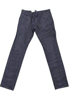 Dolce & Gabbana Slim Straight Black Denim 48/32